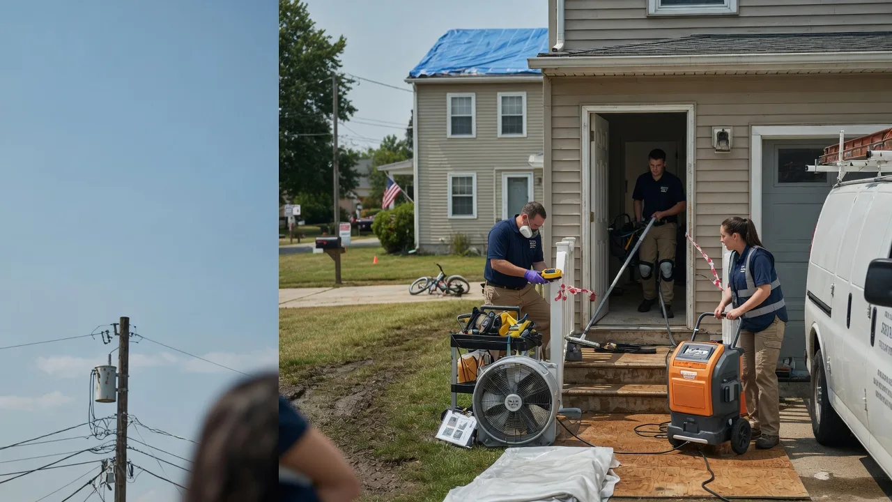 Water Damage Repair in Dayton, PA near me